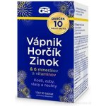 GS Vápník, hořčík, zinek 140 tablet – Hledejceny.cz