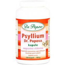 Dr. Popov Vláknina Psyllium 120 kapslí