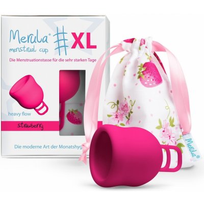Merula Menstruační kalíšek XL Strawberry – Zboží Dáma
