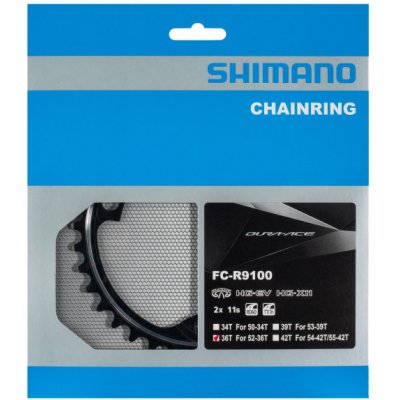 Shimano-servis převodník 36z Shimano DURA-ACE FC-R9100 2x11 4 díry – Zboží Dáma
