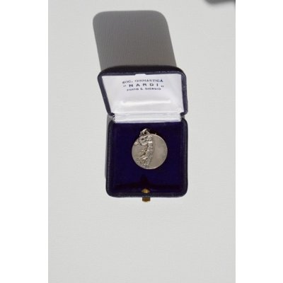 Stříbrná medaile Soc. ginnastica NARDI 1972 / Silver Medal Soc. ginnastica NARDI 1972