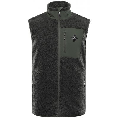 Alpine Pro Ofes pánská hřejivá vesta zelená – Sleviste.cz