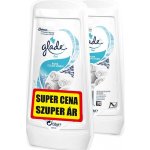 Glade Gel Pure Clean Linen duo pack osvěžovač vzduchu, 2 × 150 g – Sleviste.cz