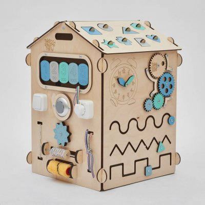 Busykids Activity board BusyKids domeček pro kluky – Hledejceny.cz