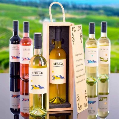 Sedlák Chardonnay Pinot zemské 2024 12% 0,75 l (holá láhev) – Hledejceny.cz