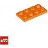 LEGO® doplněk LEGO® 3020 Podložka 2x4 Oranžová