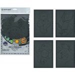 Centropen Antistress omalovánky Fantasia black 4 ks – Sleviste.cz