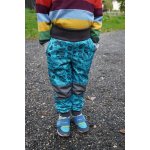 El. střih, dětské softshellové rostoucí kalhoty LET'S GROW, elektronický střih Velikost: velikost 80 - 122