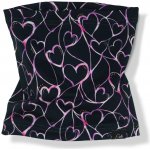 Esito bavlněný nákrčník Grafitové srdce tmavě modrá – Zboží Dáma