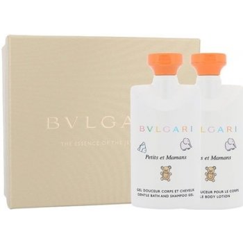 Bvlgari Petits et Mamans tělové mléko 75 ml + sprchový gel 75 ml dárková sada