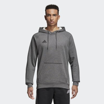 adidas Performance CORE18 HOODY Šedá / Černá – Sleviste.cz