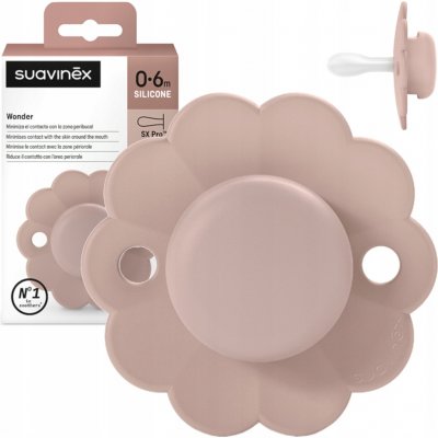 Suavinex dudlík SX Pro fyziologický wonder Pale Mauve – Zboží Mobilmania