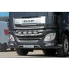 Přední nerezový rám do masky kabeláž pro 4 světla | 4 fixní upínadla světel |2 výstražná světla | DAF XF Euro6 17-