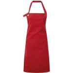 Premier Workwear Pracovní zástěra za krk s kapsami PR137 Red Pantone 200 72x86cm – Hledejceny.cz
