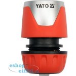 YATO Rychlospojka hadicová 1/2", ABS plast, 12,5mm, STOP ventil – Zbozi.Blesk.cz