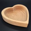 mísa a miska Amadea Dřevěná miska ve tvaru srdce masivní dřevo 17,5 x 17,5 x 4,5 cm