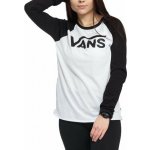 Vans Flying V Raglan LS white black – Hledejceny.cz