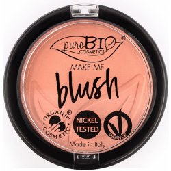 PuroBIO Cosmetics Long-lasting Blush Dlouhotrvající Tvářenka 02 Matte Coral Pink 3,5 g