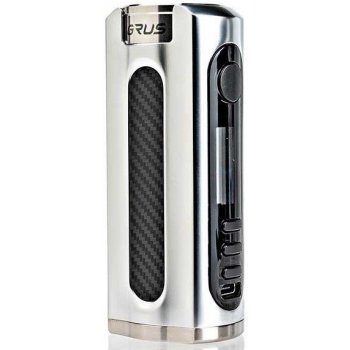 Lost Vape Grus 100W Mod Silver Carbon Fiber