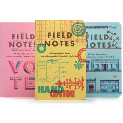 Pouzdro Field Notes United States of Letterpress C: Rick Griffith, Erin Beckloff, Starshaped Graph paper – Hledejceny.cz