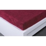 Xpose Froté prostěradlo Exclusive bordové 90x200 – Hledejceny.cz