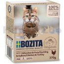 Bozita Cat kousky v omáčce s kuřecím a krůtím 370 g