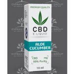 Expran Group CBD Vape Liquid Aloe Cucumber 10 ml 300 mg – Zboží Mobilmania