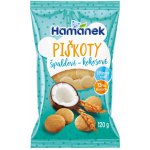 Hamánek Špaldové piškoty kokosové 120 g – Zboží Dáma