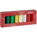 Sada vyšívacích nití METALLIC POLY SHEEN 40 METTLER (8x200m) - Vánoce – Zboží Mobilmania