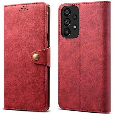 Pouzdro Lenuo Leather Samsung Galaxy A53 5G, červené