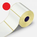 CDRmarket ETRL-32x20-R-T samolepicí etikety červené termo role 32 x 20 mm 2000 ks – Hledejceny.cz