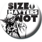 Pyramid International placka Star Wars Size Matters Not – Hledejceny.cz