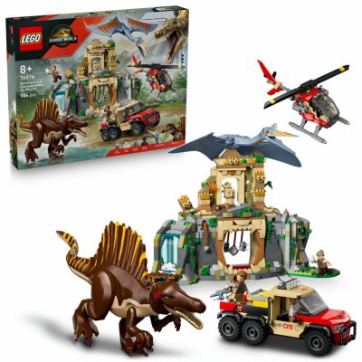 LEGO® Jurassic World 76976 Letecká mise se spinosaurem a quetzalcoatlem – Hledejceny.cz