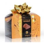 Selllot Belgické čokoládové lanýže s náplní karamel s mašlí 250 g – Sleviste.cz