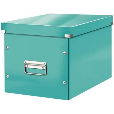 Leitz Click&Store, Čtvercová krabice velikost L (A4), ledově modrá (61080051) – Zboží Živě