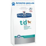 Hill’s Prescription Diet T/D Large 10 kg – Hledejceny.cz