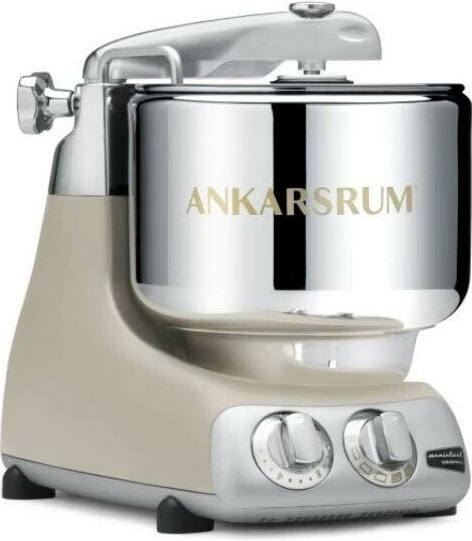 Ankarsrum Assistent Original AKM6230 šedobéžová / Harmony Beige 2300124 AKM6230HB + Ankarsrum mlýnek na maso rozšířené balení 920900058