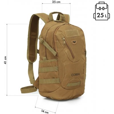 NILS Camp NC3905 Cobra hnědý 25 l – Hledejceny.cz
