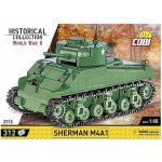 COBI 2715 World War II Americký tank Sherman M4A1 – Zboží Mobilmania