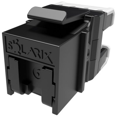 Solarix keystone UTP RJ45 cat6 rychlozařezávací 24ks Keystone, c6, UTP, RJ45, černý, pro kleště SXKJ-NA-BU, SXKJ-6-UTP-BK-NA, 24ks 25286813 – Zboží Mobilmania