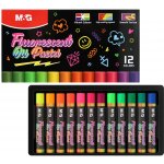 M&G Pastel olejový Fluorescent 12 ks 538635 – Zboží Dáma