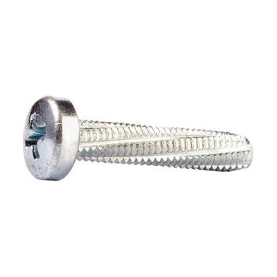 DIN 7516A 4x16 ZN šroub závitořezný,válcová hlava,kříž.drážka, bílý zinek – Sleviste.cz