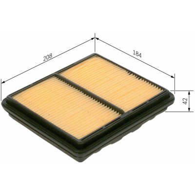 Vzduchový filtr BOSCH 1 457 433 951 – Hledejceny.cz