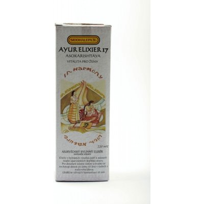 Siddhalepa Ayur elixír 9 Ashwagandharishta 220 ml – Hledejceny.cz