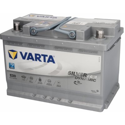 VARTA A7 Silver Dynamic AGM 12V 70Ah 760A Batteria auto Start-Stop