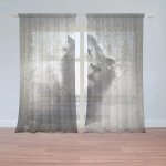 Sablio Záclony Mokrý lev: 2ks 150x250cm – Hledejceny.cz