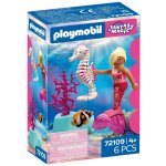 PLAYMOBIL 72109 Mořská panna s mořským koníkem – Zboží Živě