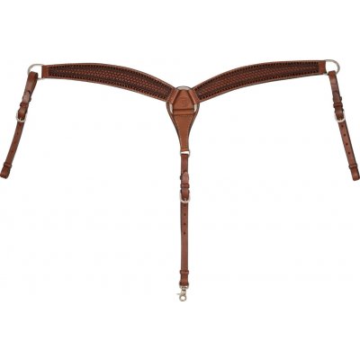Pool's Poprsník westernový X-Stitch chestnut – Zboží Dáma