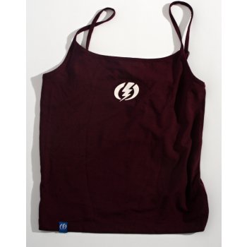 Electric Purple Tank White logo