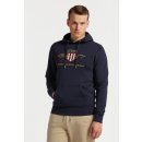 GANT ARCHIVE SHIELD HOODIE modrá